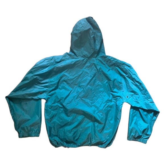 Vintage 90's teal windbreaker from DASH - Picture 2 of 6